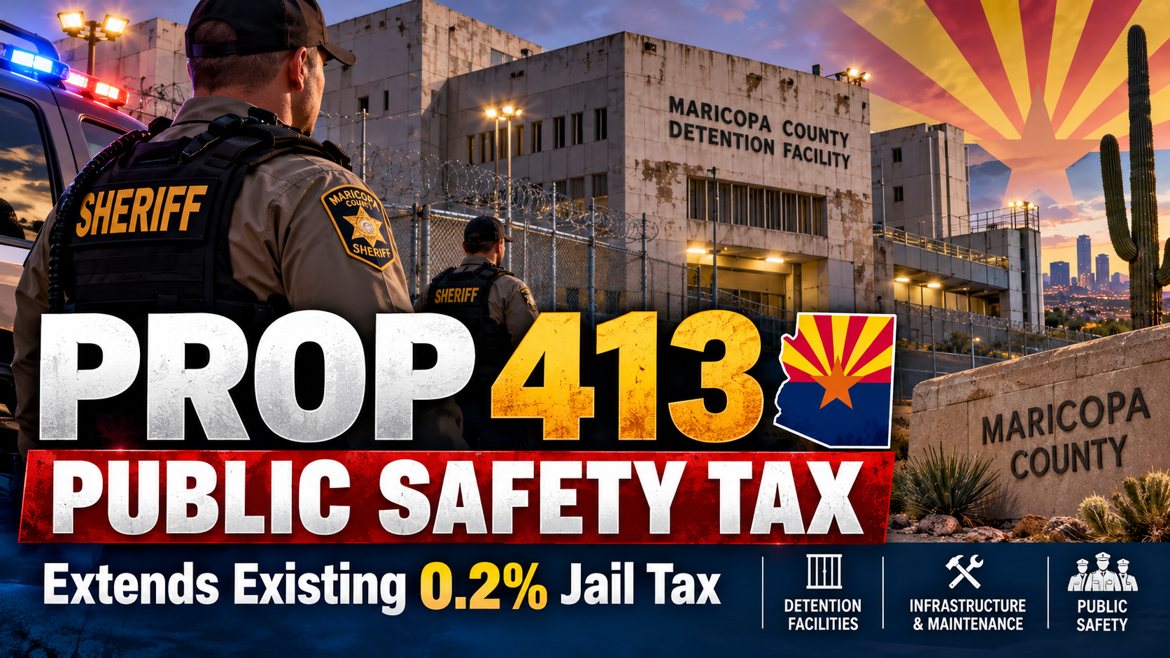 Proposition 413 Would Extend Maricopa County Jail Tax to Support Public ...