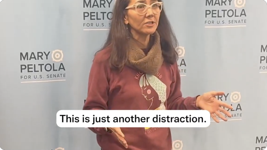 Mary Peltola Dismisses Alaska Senate Ballot Controversy as ‘Distraction’ Amid State and Federal Investigations