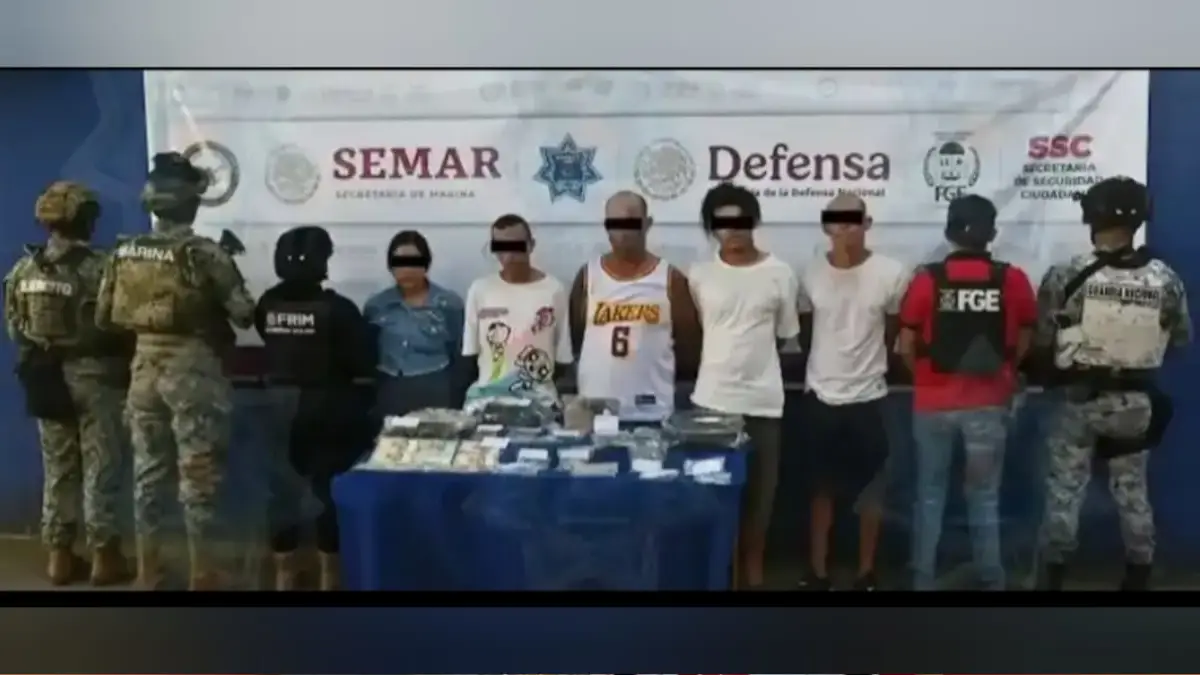 Five Cubans arrested in Cancun for drug dealing and counterfeit money
