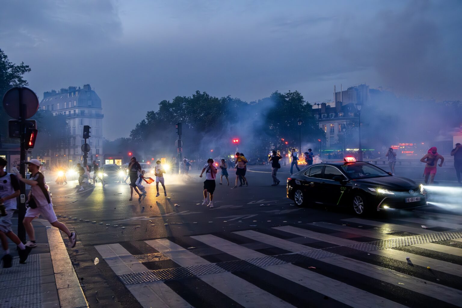 France Erupts in Nationwide Unrest as Protesters Set Fires, Storm City ...